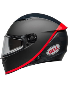 Casco Bell Lithium MIPS HartLuck Mate 2X Grande Negro Rojo 2