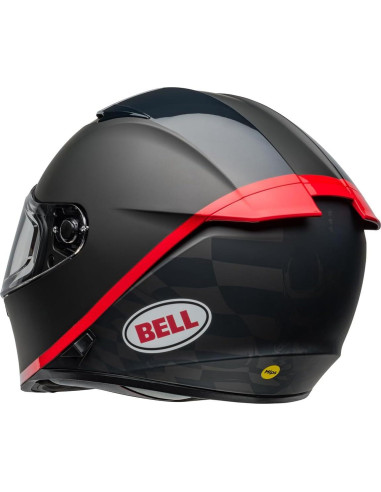 Casco Bell Lithium MIPS HartLuck Mate 2X Grande Negro Rojo