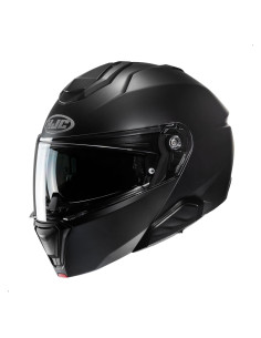 Casco Modular HJC i91 Negro Semi Mate Extra Grande