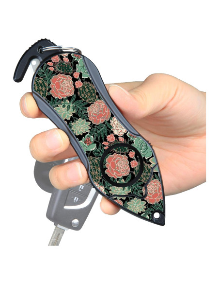 Alarma Personal Stinger Llavero 140dB con Cortador y Rompedor