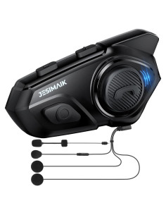 Auricular Bluetooth R16 Pro para Motocicleta 2KM Intercomunicador