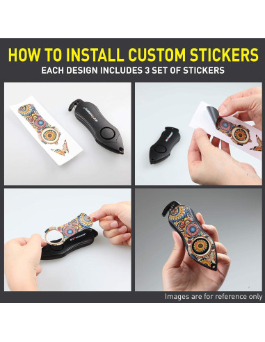 Alarma Personal Stinger Llavero 140dB con Cortador y Rompedor