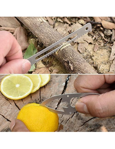 Multiherramienta de Supervivencia 18 en 1 Sirius Survival