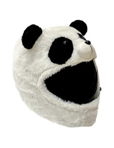 Cubierta de Casco de Moto Carbon Moto Gear Panda Universal