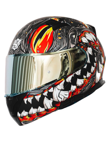 Casco Modular HAX Amatista Flip-Up Ligero Mutante Gris L Casco Modular HAX Amatista Flip-Up Ligero Mutante Gris L