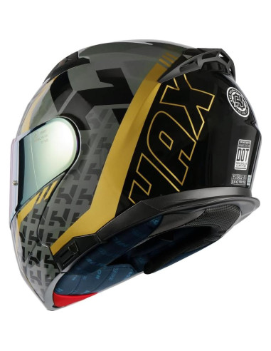 Casco HAX Modular Flip-Up Wind Gold - Ligero y Seguro