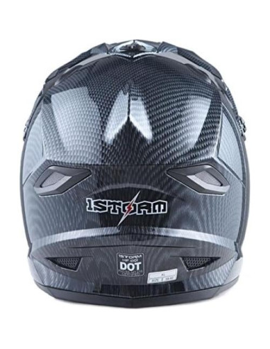 Casco 1Storm HF801 para Motocross + Gafas y Guantes