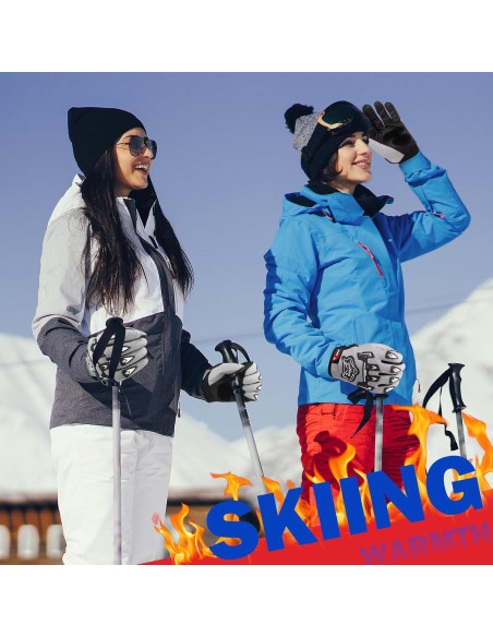 Guantes de Ciclismo Frienda Gris 23x11.5cm Invierno Guantes de Ciclismo Frienda Gris 23x11.5cm Invierno