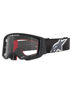 Gafas Alpinestars Supertech MX Off Road Negro/Gris Lente Clara