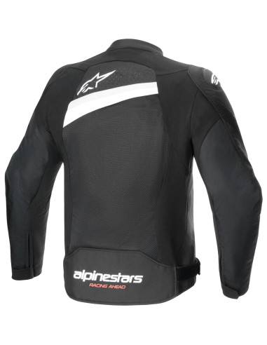Chaqueta de Moto Alpinestars T-GP Plus R V4 Airflow - Negro/Blanco