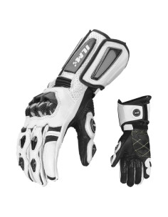 Guantes de motocicleta ILM GRC01L Cuero Transpirables XXL