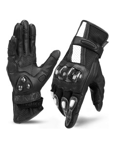 Guantes de Moto INBIKE de Cuero con Pantalla Táctil XX-Large