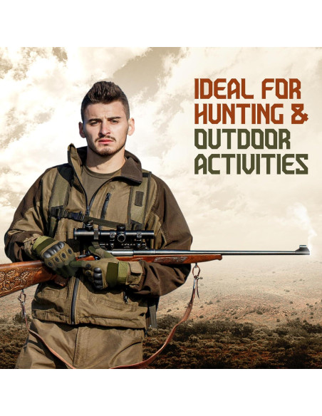 Guantes de Motocicleta DXM SPORTS DS47GLOVAD Verde Táctiles