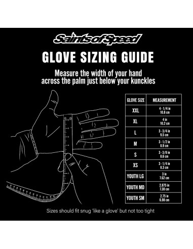 Guantes de Motocross Saints of Speed Graffiti Talla Grande