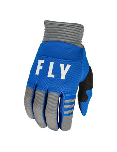 Guantes Fly Racing F-16 2023 Adulto Azul/Gris XX-Large