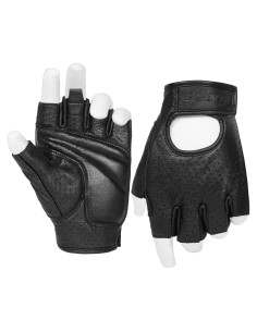 Guantes de Motocicleta KAIWENDE Negros Extra Grandes con Gel