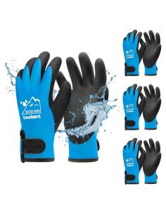 Guantes Impermeables Toolant Medianos 3 Pares Térmicos