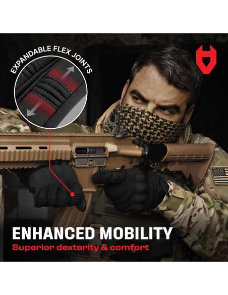 Guantes Tácticos NoCry X-Large Impermeables para Airsoft