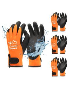 Guantes de Trabajo Toolant Impermeables Talla Pequeña 3 Pares