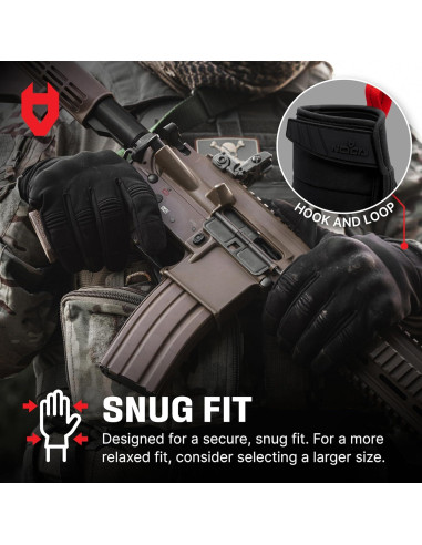 Guantes Tácticos NoCry X-Large Impermeables para Airsoft