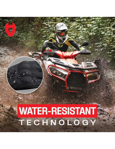 Guantes Tácticos NoCry Negros Resistentes al Agua para Airsoft