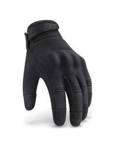 Guantes Tácticos NoCry Negros Impermeables para Airsoft