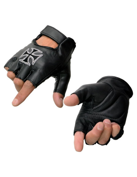 Guantes de Cuero sin Dedos Milwaukee SH354 para Hombre