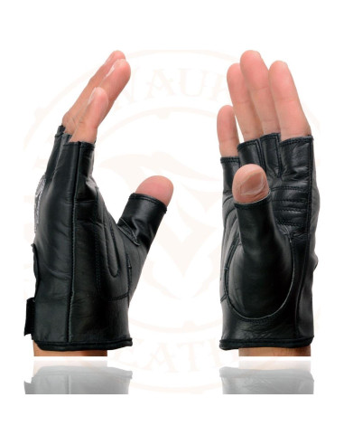 Guantes de Cuero sin Dedos Milwaukee SH354 para Hombre