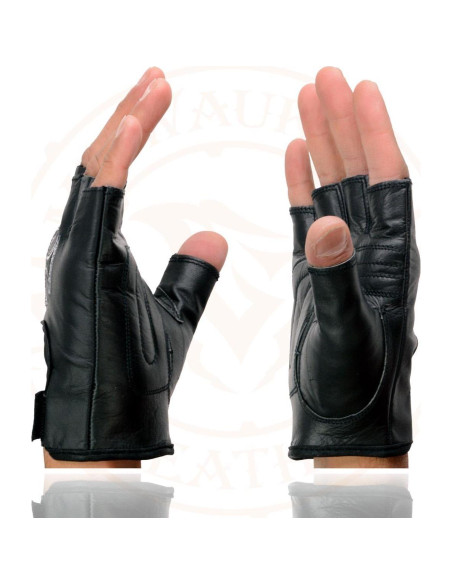 Guantes de Cuero sin Dedos Milwaukee SH354 para Hombre