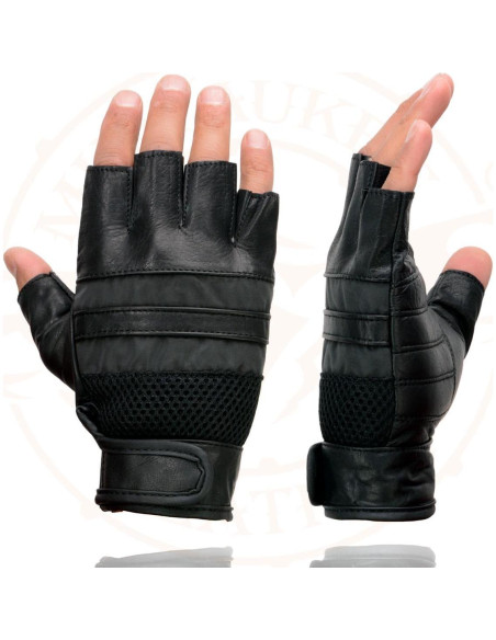 Guantes sin Dedos Milwaukee Leather 5X-Large con Gel