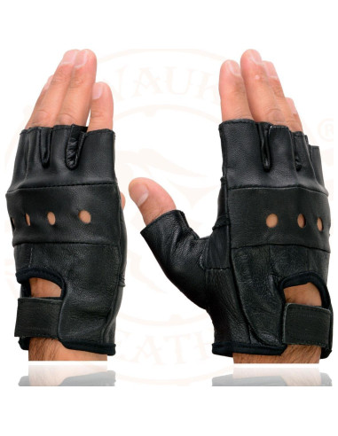 Guantes sin Dedos Milwaukee Leather SH355 para Motocicleta 3XL