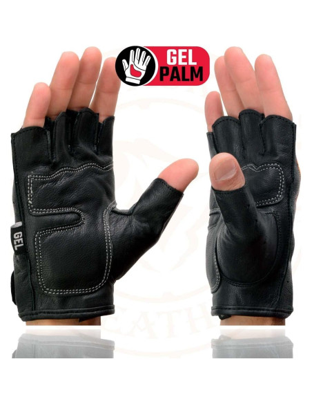 Guantes de Motocicleta Milwaukee Leather SH198 2X Grande Guantes de Motocicleta Milwaukee Leather SH198 2X Grande