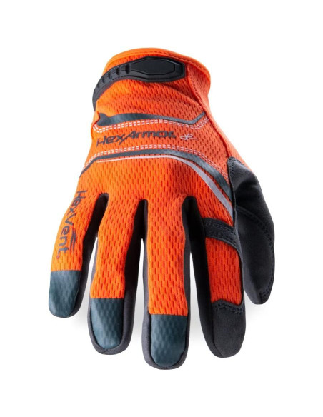 Guantes de trabajo HexArmor Chrome SLT 4074 X-Large resistentes