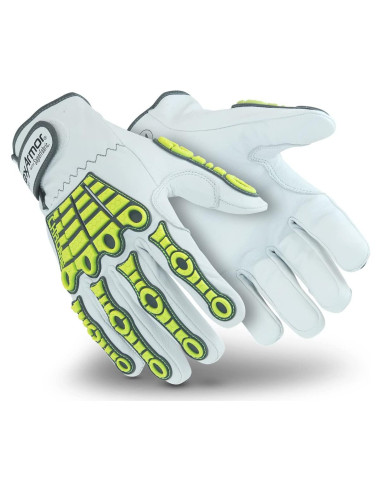Guantes de Trabajo Hexarmor 4080 Cuero con Protección Impactos