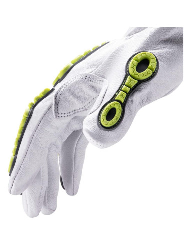 Guantes de Trabajo Hexarmor 4080 Cuero con Protección Impactos