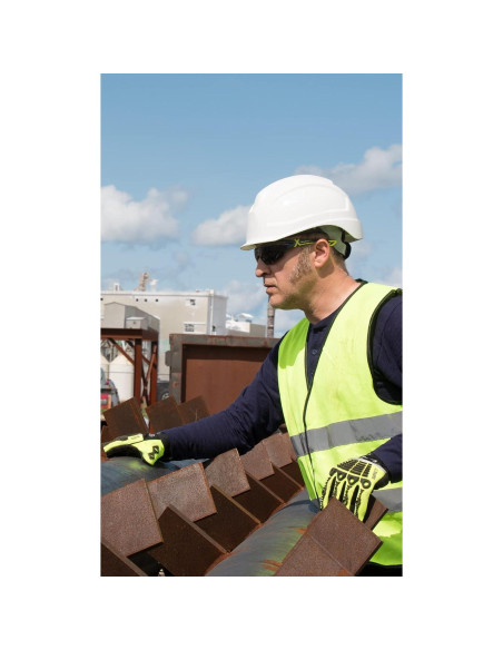 Guantes de Trabajo HexArmor 4026 Alta Visibilidad Pequeño