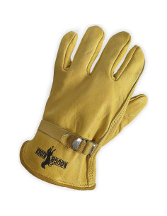 Guantes de Conductor de Cuero Galeton 25101PR-M Mediano Dorado 2