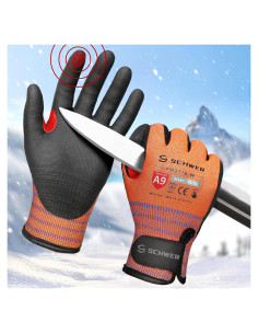 Guantes de Trabajo Schwer PM3326-W Invierno Aislantes 2 Pares