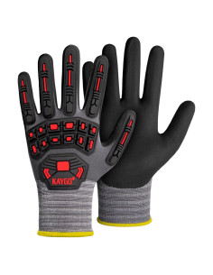 Guantes de Trabajo KAYGO KG18N 3 Pares Impacto Nitrilo