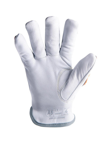 Guantes de trabajo HexArmor 4060 A5 Naranja-Gris 4X-L