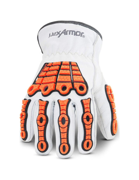 Guantes de trabajo HexArmor 4060 A5 Naranja-Gris 4X-L