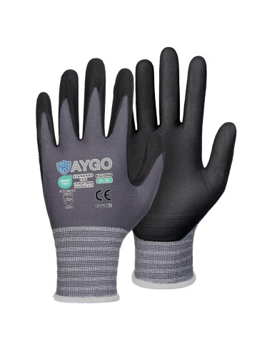 Guantes de Trabajo KAYGO KG18NB Nitrilo MicroFoam 3 Pares