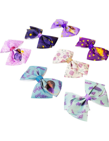 Lazos para el cabello Disney Wish - Set de 7 lazos 10 cm