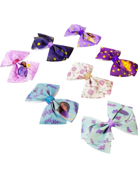 Lazos para el cabello Disney Wish - Set de 7 lazos 10 cm
