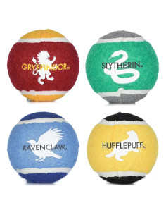 Pelotas de Tenis para Perros Harry Potter 4PK Hogwarts 6.35cm