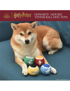 Pelotas de Tenis para Perros Harry Potter 4PK Hogwarts 6.35cm 2