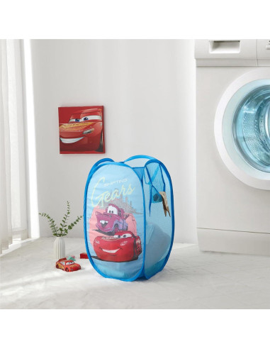 Cesta Plegable Idea Nuova Cars 55 x 34 x 34 cm para Ropa