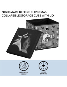 Cubo de Almacenamiento Plegable Idea Nuova 25x25x25cm 2