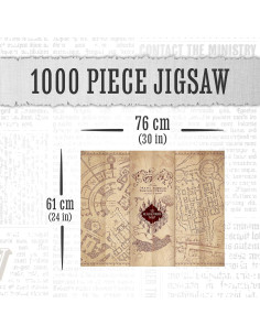 Rompecabezas 1000 Piezas Mapa Merodeador Harry Potter 2