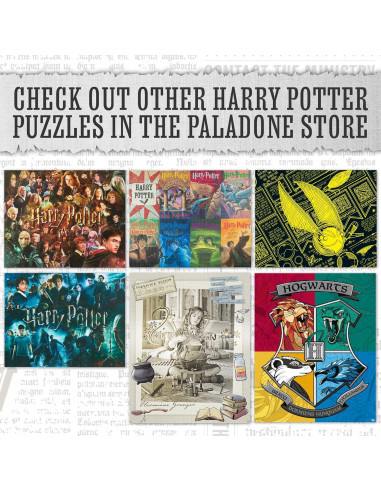 Rompecabezas 1000 Piezas Mapa Merodeador Harry Potter